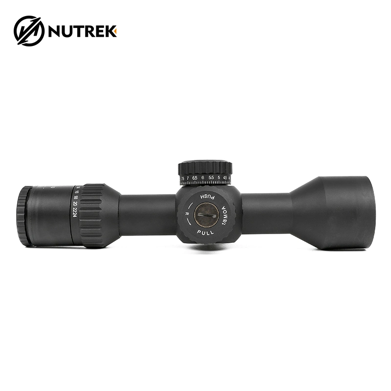 Nutrek Optics High Quality Scope 6-24X50 IR Ffp Extra Short Design High Power Compact Riflescope