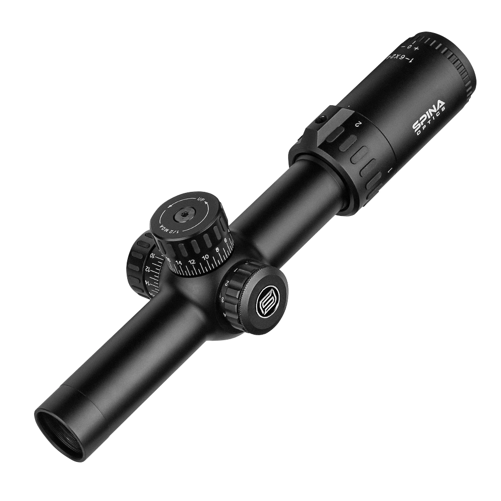 Spina Optics Hunting Riflescopes 1-6X24 IR Tactical Accessories with Red Illumination Optics Scope for Hunting Target