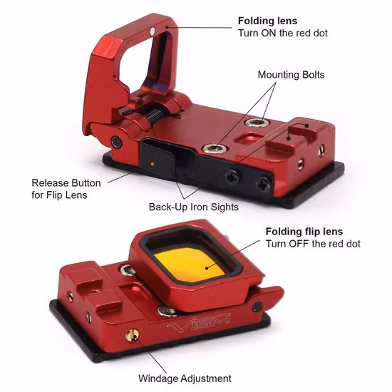 Mini Red DOT Laser Sight Gun Sight