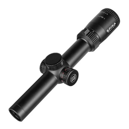 Grundlegende Anpassung Spina Optics 1-8X24 Jagdfernrohr mit rot-grün beleuchtetem Absehen, taktisches Optikvisier, stoßfestes Zielfernrohr mit Rohr 30 mm, 3 % Rabatt