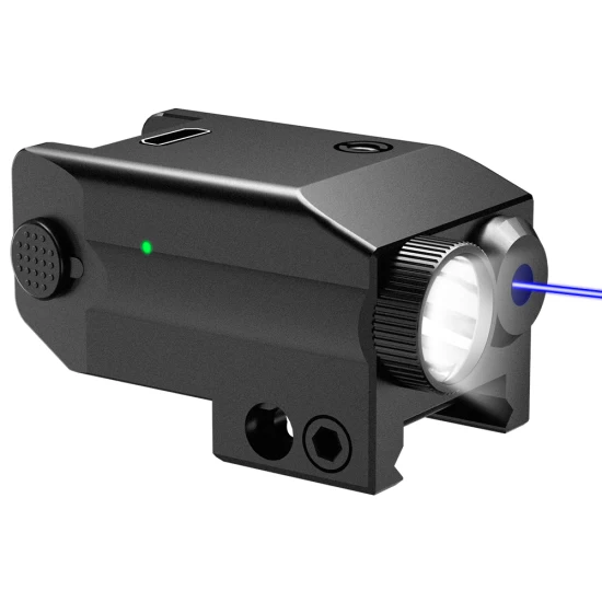Mini Red DOT Laser Anblick Taktische LED Taschenlampe 2 In1 Combo Jagd Zubehör für Pistolen Glock
