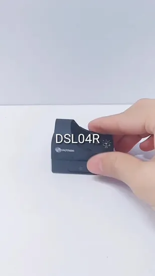 Nutrek Optics Low Profile Tactical Back-up Mini Red DOT Reflex Reddot Visier