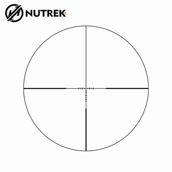 Nutrek Optics 1-10X24 SFP FFP Faserverstärktes wasserdichtes Jagdgewehr-Zielfernrohr Red DOT Scope